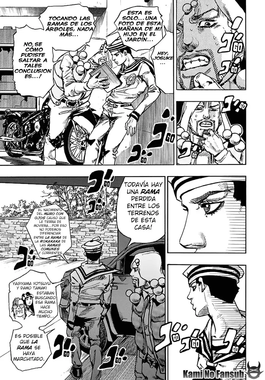 JoJo's Bizarre Adventure Parte 8: JoJolion Capitulo 59: La Laguna Azul de Dolomite, Parte 1 página 14