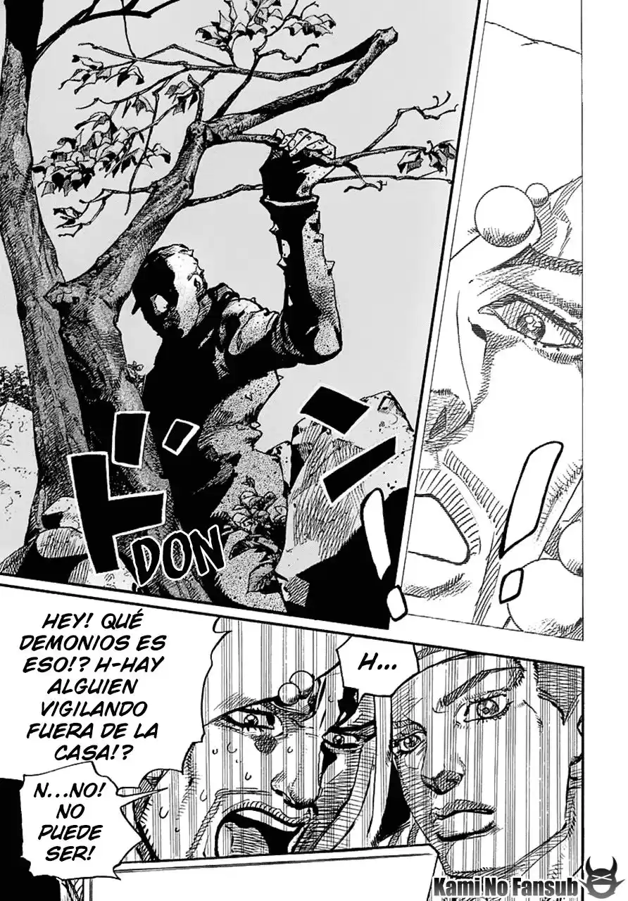 JoJo's Bizarre Adventure Parte 8: JoJolion Capitulo 59: La Laguna Azul de Dolomite, Parte 1 página 8