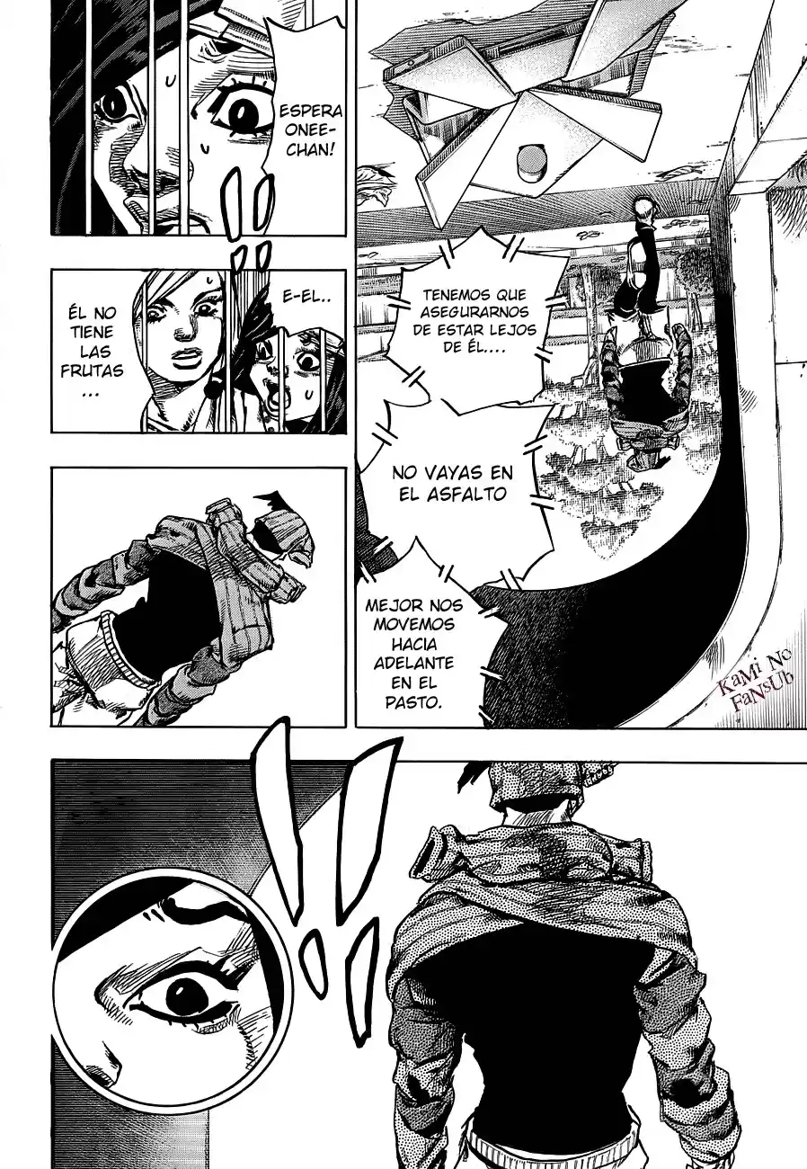 JoJo's Bizarre Adventure Parte 8: JoJolion Capitulo 39: Doobie Wah, Parte 1 página 14