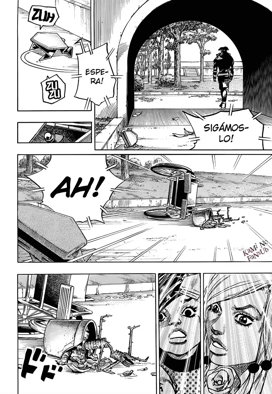 JoJo's Bizarre Adventure Parte 8: JoJolion Capitulo 39: Doobie Wah, Parte 1 página 16