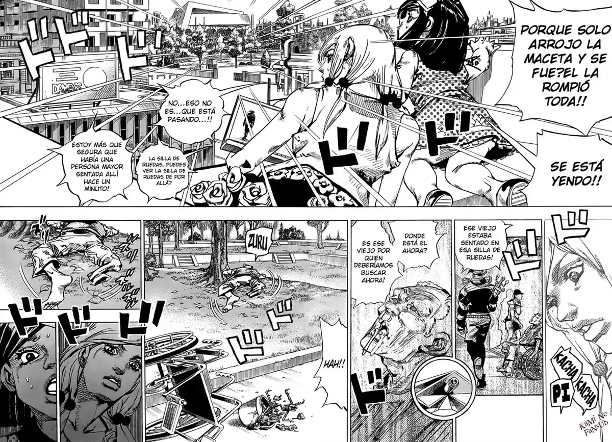 JoJo's Bizarre Adventure Parte 8: JoJolion Capitulo 39: Doobie Wah, Parte 1 página 18