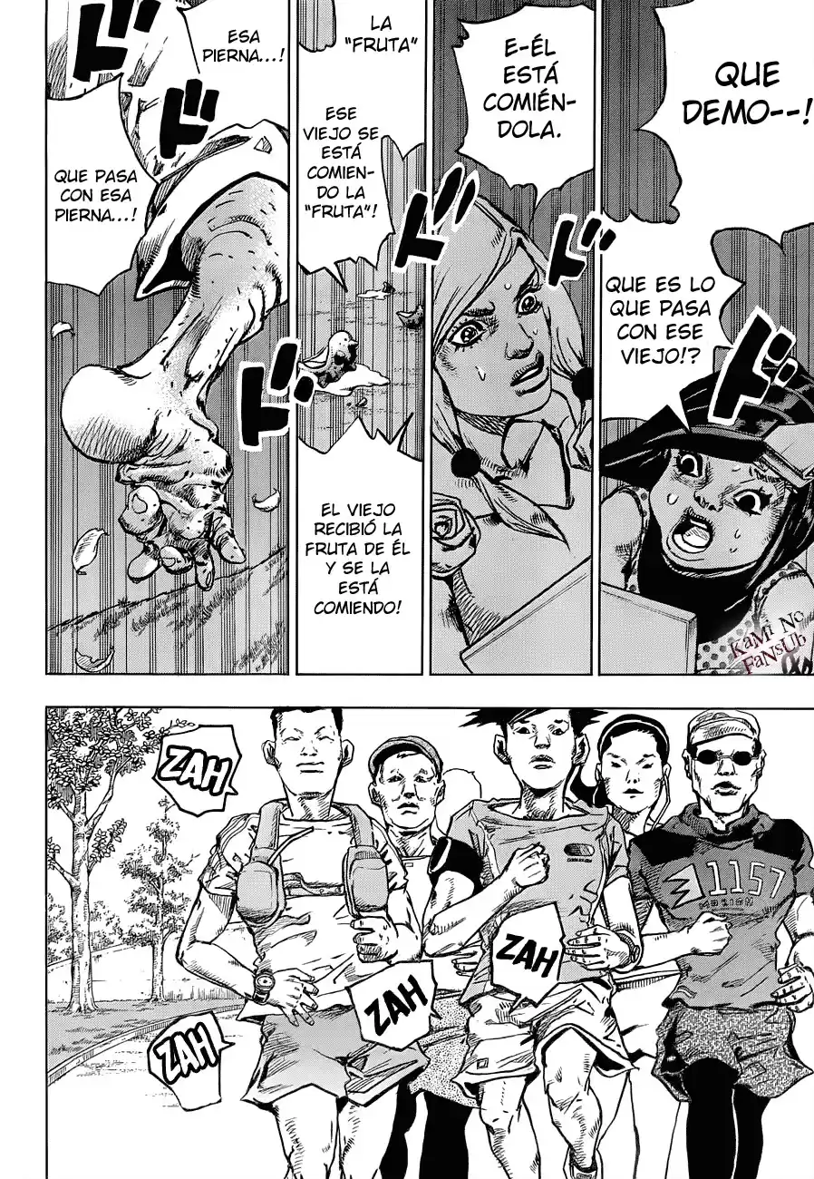 JoJo's Bizarre Adventure Parte 8: JoJolion Capitulo 39: Doobie Wah, Parte 1 página 21