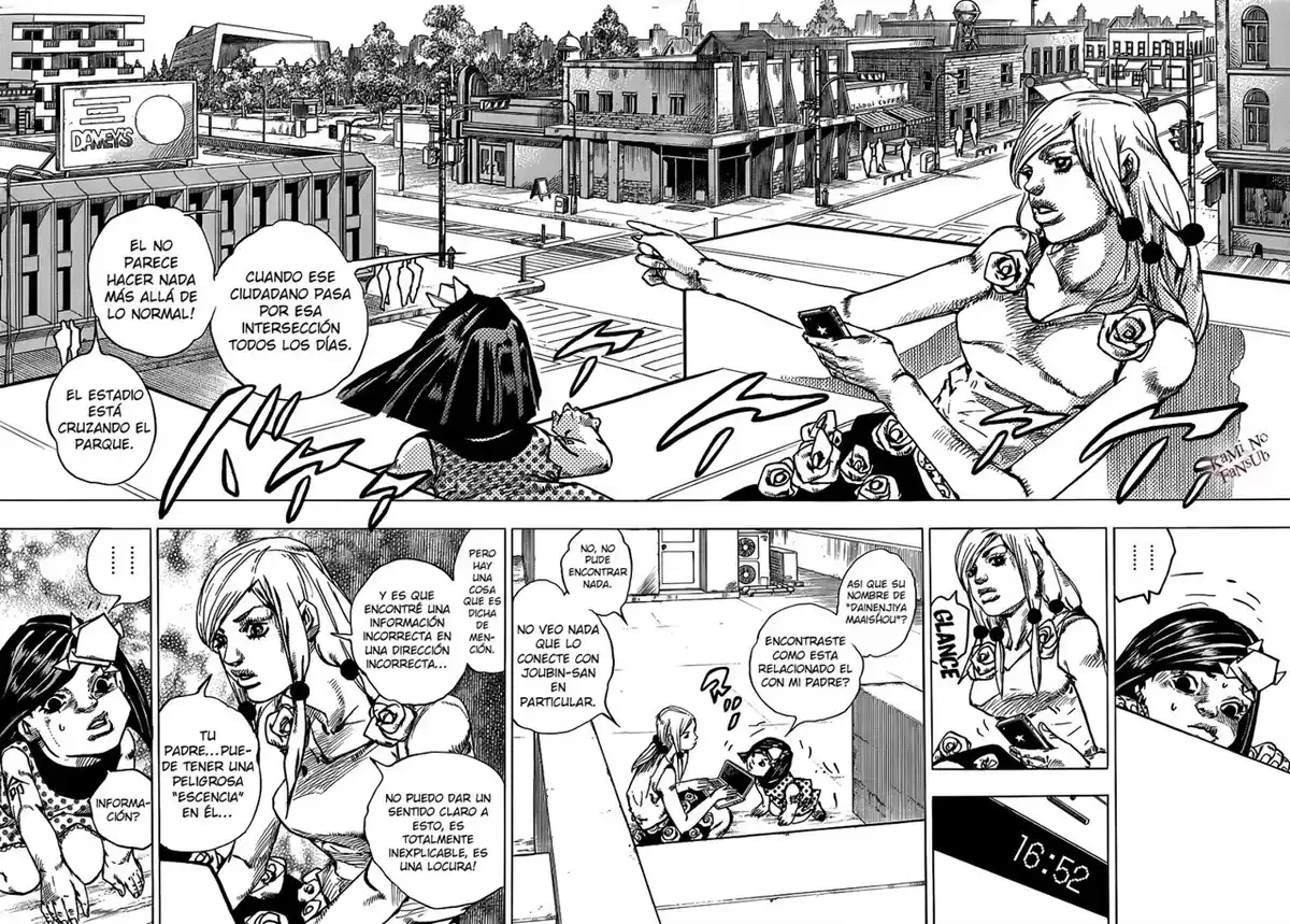 JoJo's Bizarre Adventure Parte 8: JoJolion Capitulo 39: Doobie Wah, Parte 1 página 5