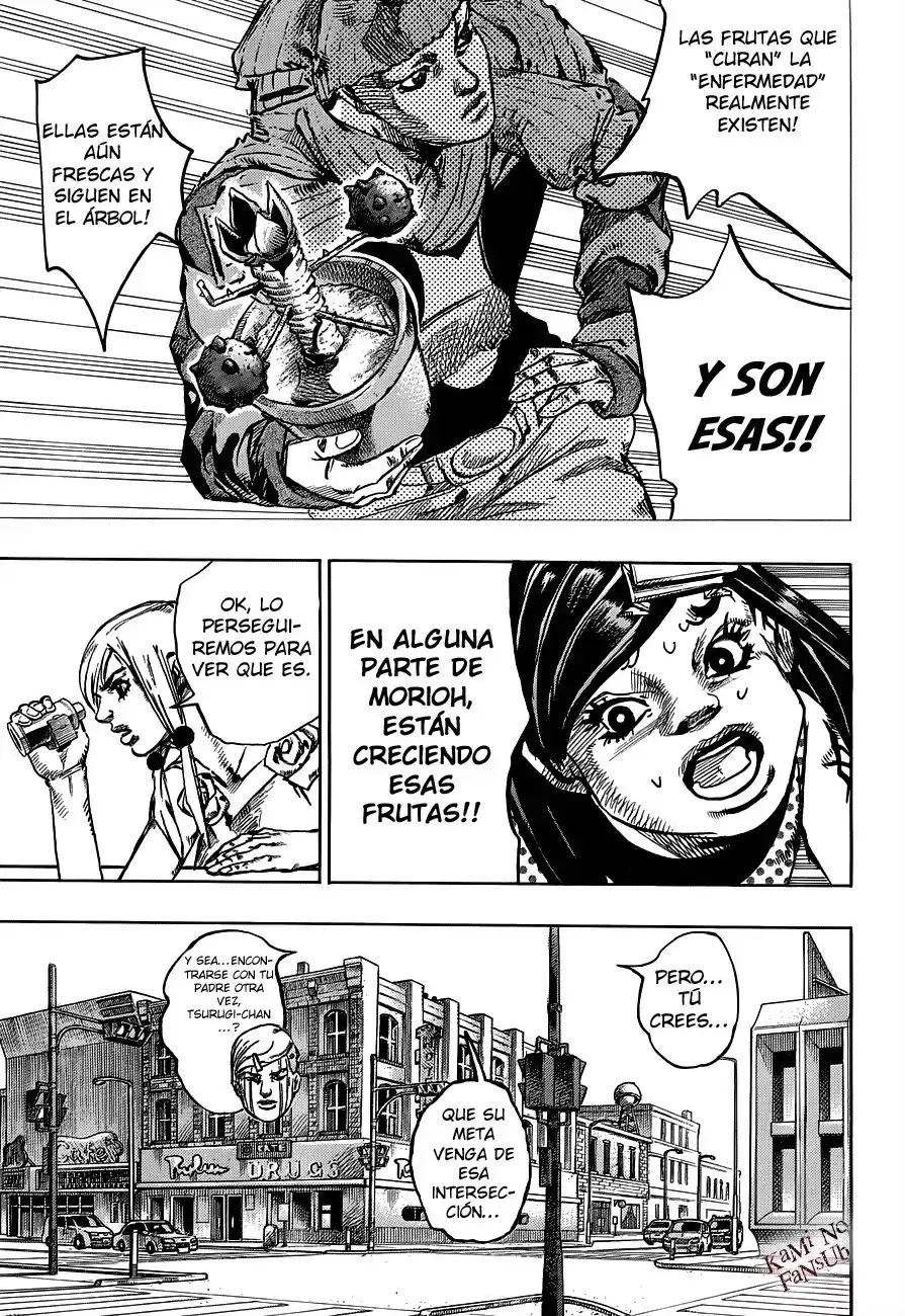 JoJo's Bizarre Adventure Parte 8: JoJolion Capitulo 39: Doobie Wah, Parte 1 página 9