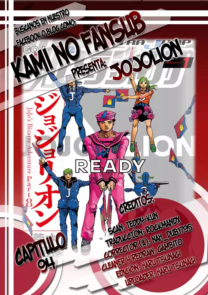 JoJo's Bizarre Adventure Parte 8: JoJolion Capitulo 94: The Wonder of You, Parte 11 página 1