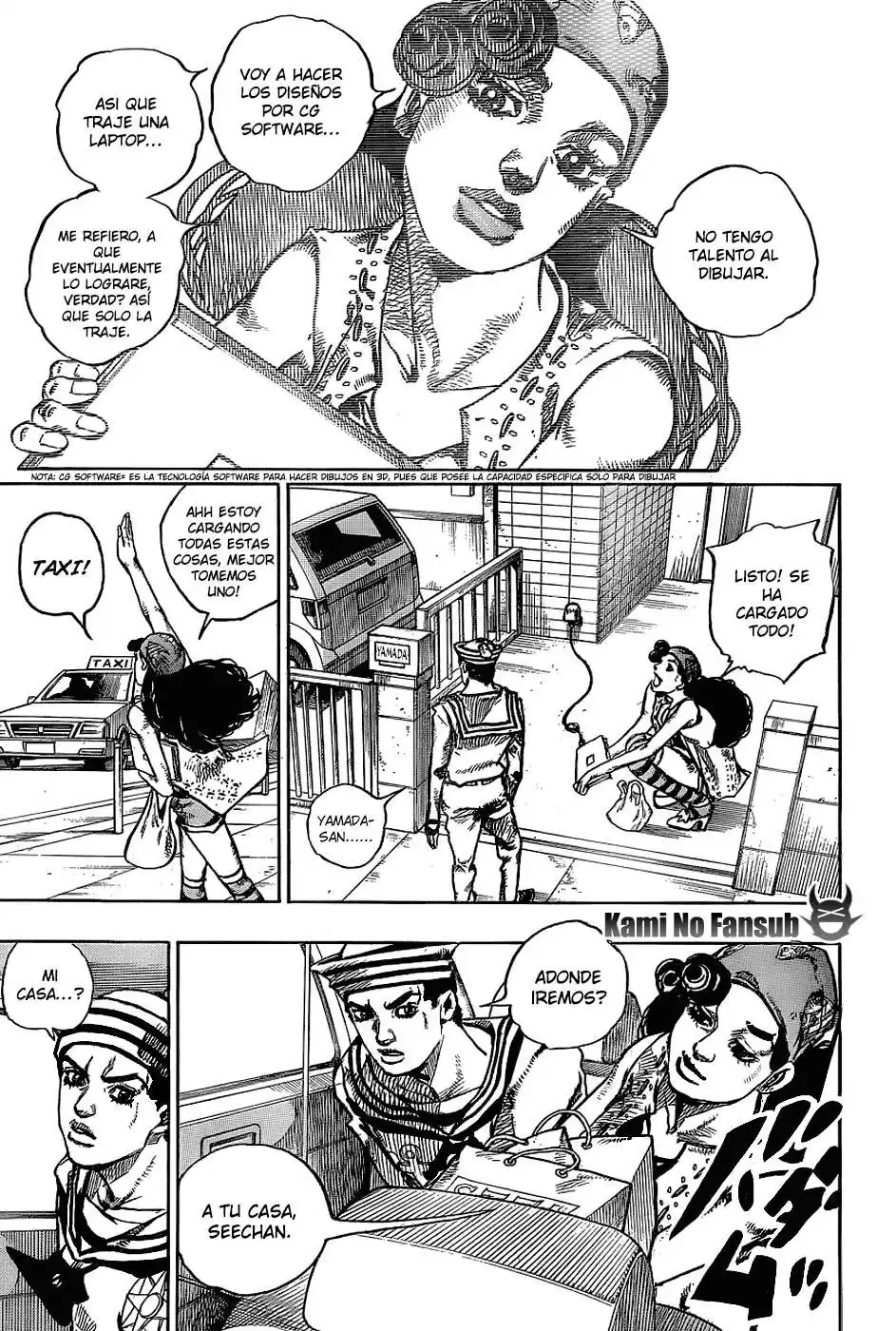 JoJo's Bizarre Adventure Parte 8: JoJolion Capitulo 45: Love Love Deluxe, Parte 3 página 7