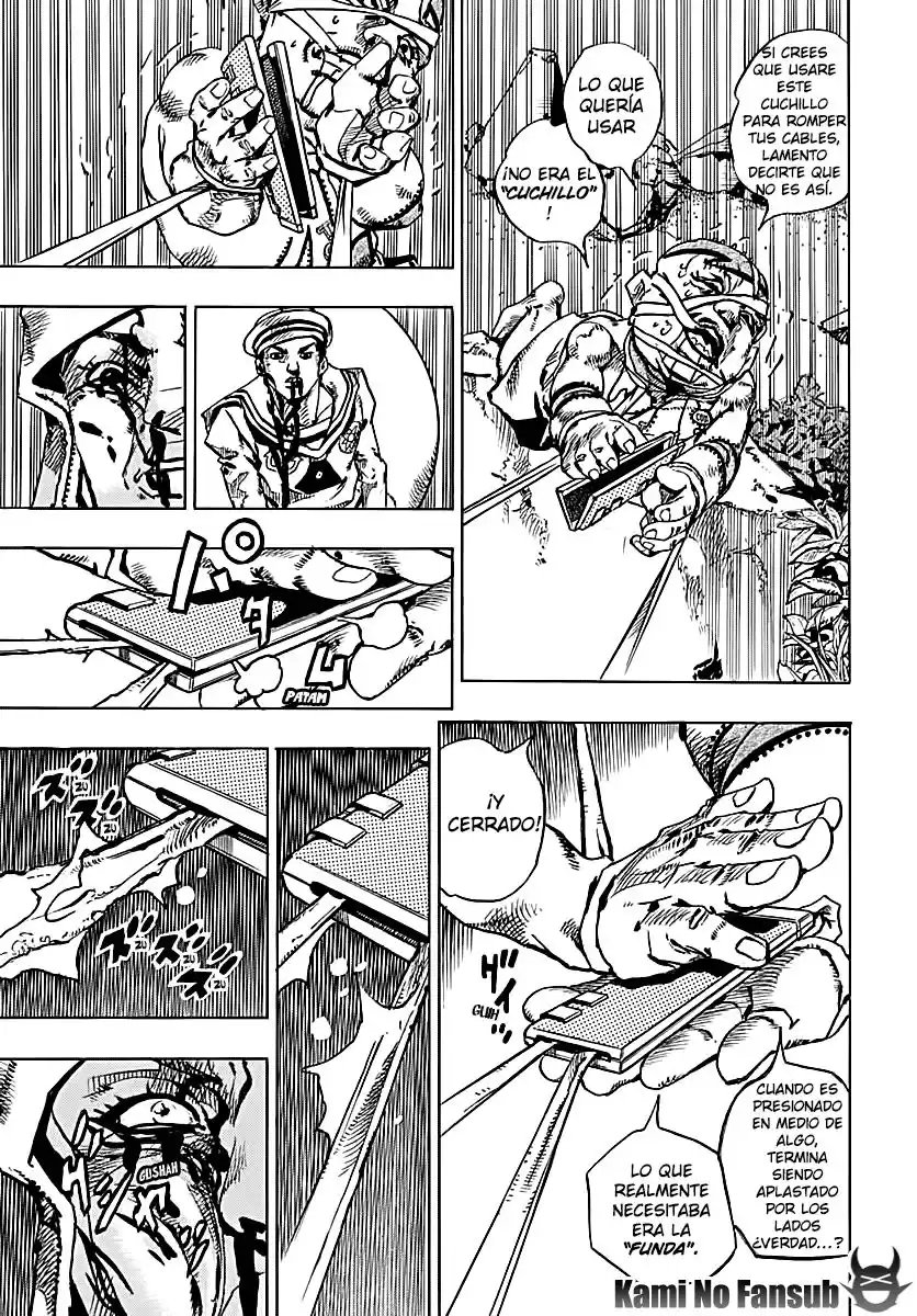 JoJo's Bizarre Adventure Parte 8: JoJolion Capitulo 75: La Presión de Ozone Baby, Parte 3 página 23