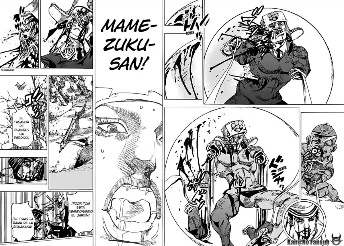 JoJo's Bizarre Adventure Parte 8: JoJolion Capitulo 75: La Presión de Ozone Baby, Parte 3 página 24