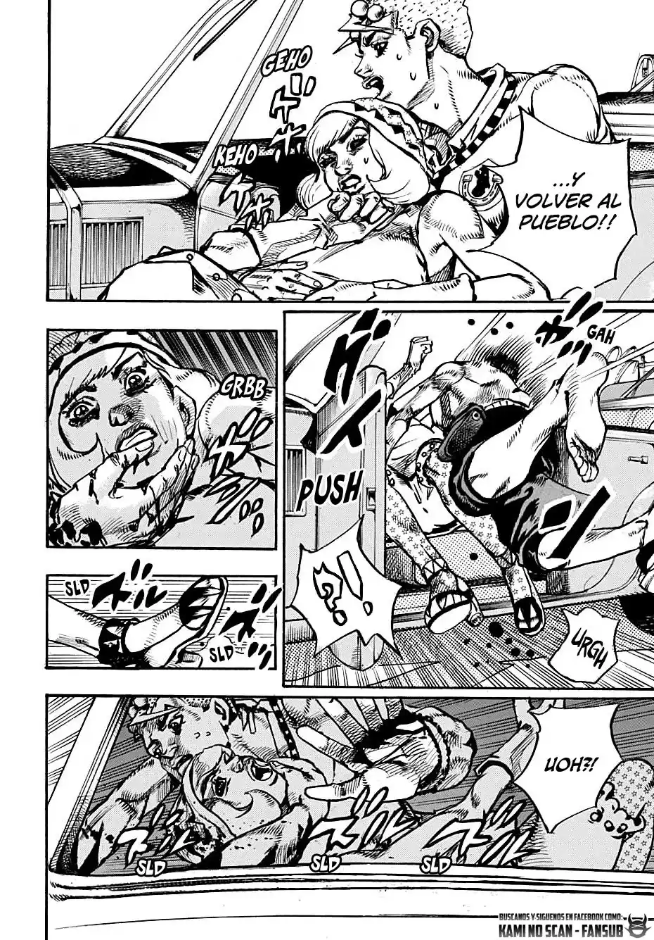 JoJo's Bizarre Adventure Parte 8: JoJolion Capitulo 110: Frutería Higashikata página 12