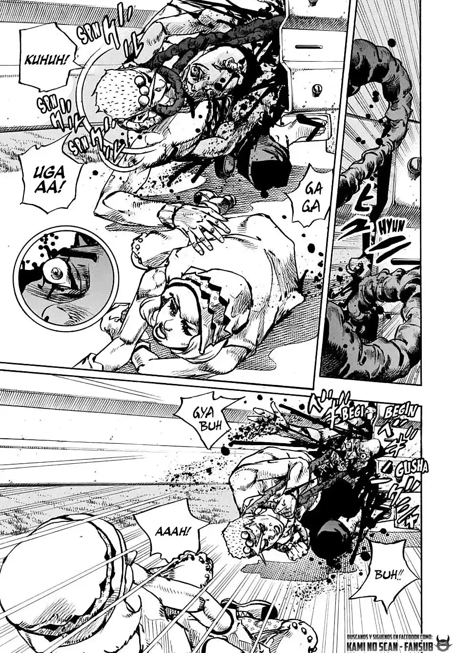 JoJo's Bizarre Adventure Parte 8: JoJolion Capitulo 110: Frutería Higashikata página 17