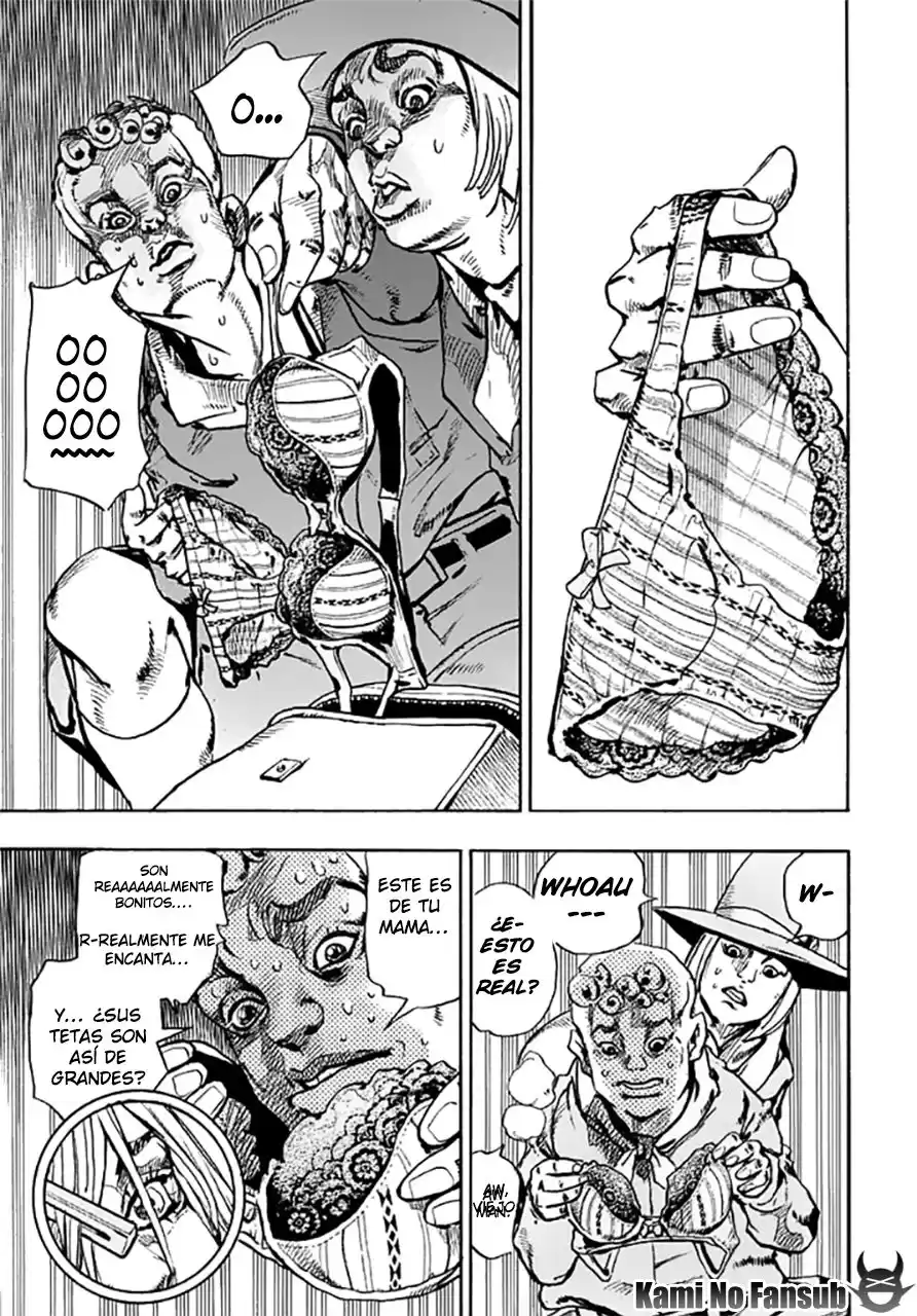 JoJo's Bizarre Adventure Parte 8: JoJolion Capitulo 64: Madre e Hijo página 11