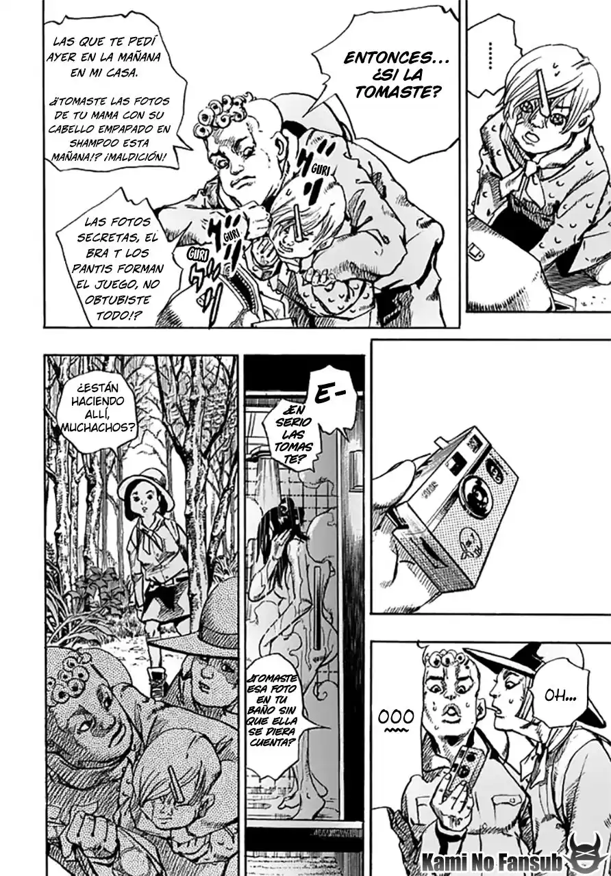 JoJo's Bizarre Adventure Parte 8: JoJolion Capitulo 64: Madre e Hijo página 12