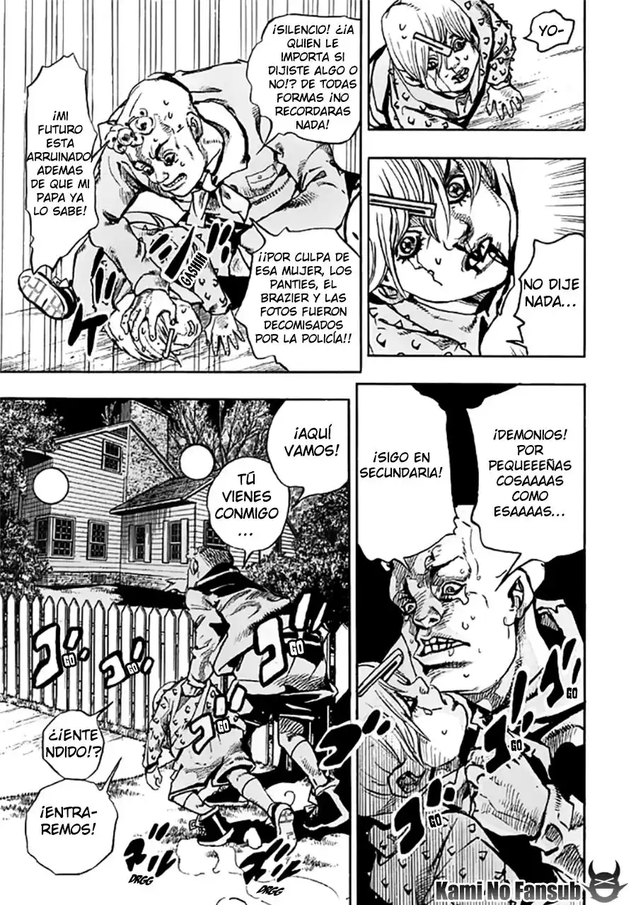 JoJo's Bizarre Adventure Parte 8: JoJolion Capitulo 64: Madre e Hijo página 15