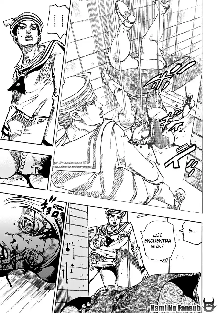 JoJo's Bizarre Adventure Parte 8: JoJolion Capitulo 61: La Laguna Azul de Dolomite, Parte 3 página 10