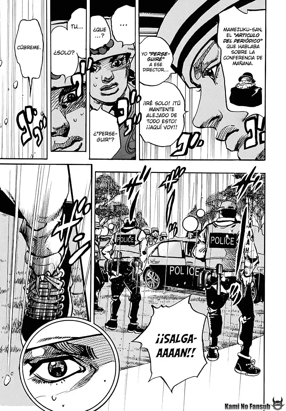 JoJo's Bizarre Adventure Parte 8: JoJolion Capitulo 90: The Wonder of You, Parte 7 página 12