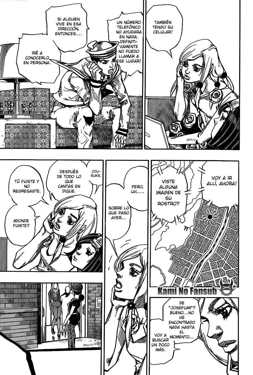 JoJo's Bizarre Adventure Parte 8: JoJolion Capitulo 47: Hato Trajo a su Novio a Casa, Parte 1 página 8