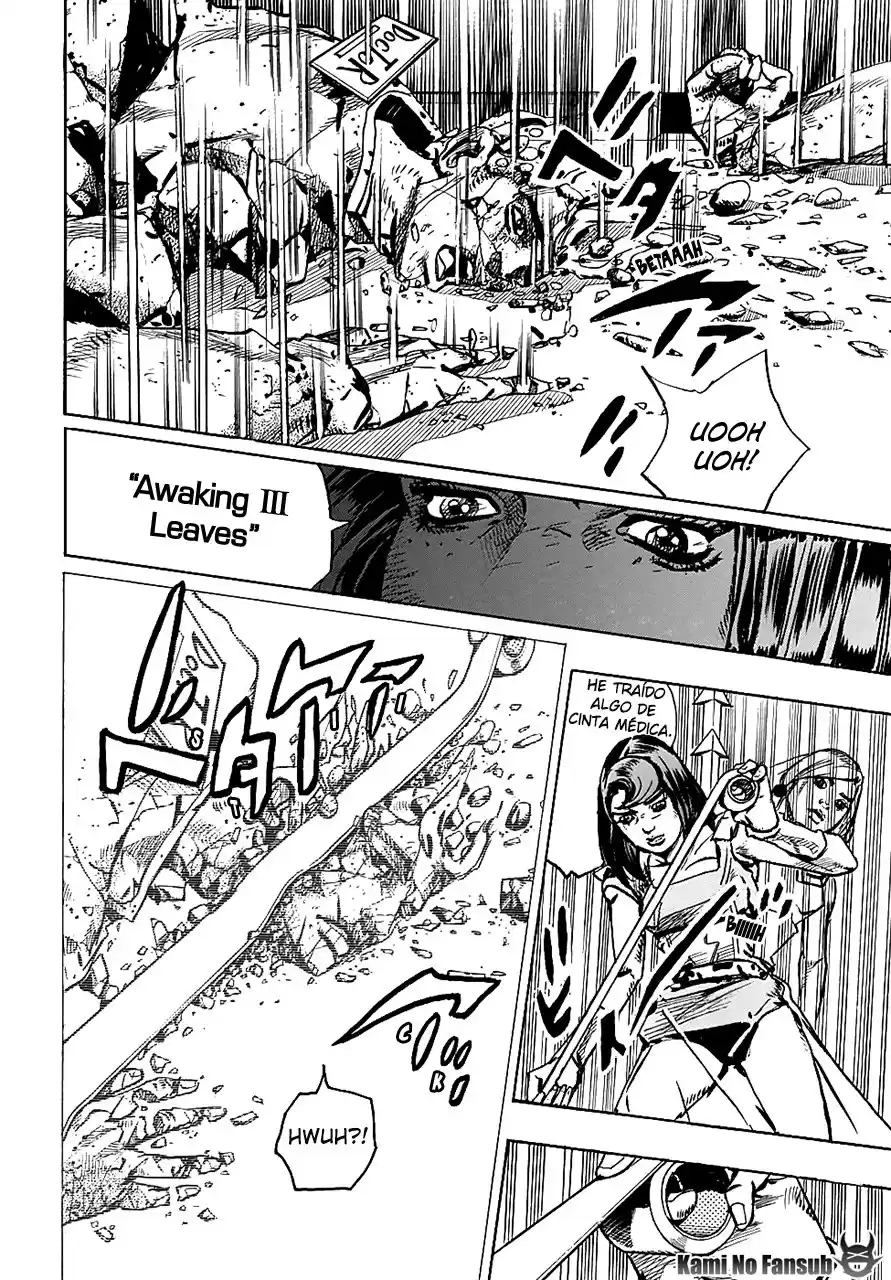 JoJo's Bizarre Adventure Parte 8: JoJolion Capitulo 81: Doctor Wu y Awaking 3 Leaves, Parte 3 página 11