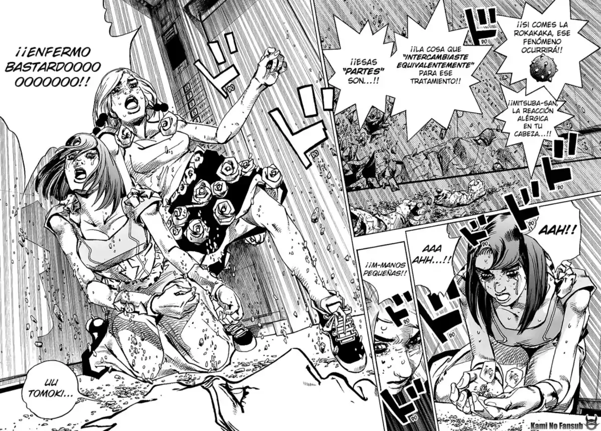 JoJo's Bizarre Adventure Parte 8: JoJolion Capitulo 81: Doctor Wu y Awaking 3 Leaves, Parte 3 página 4