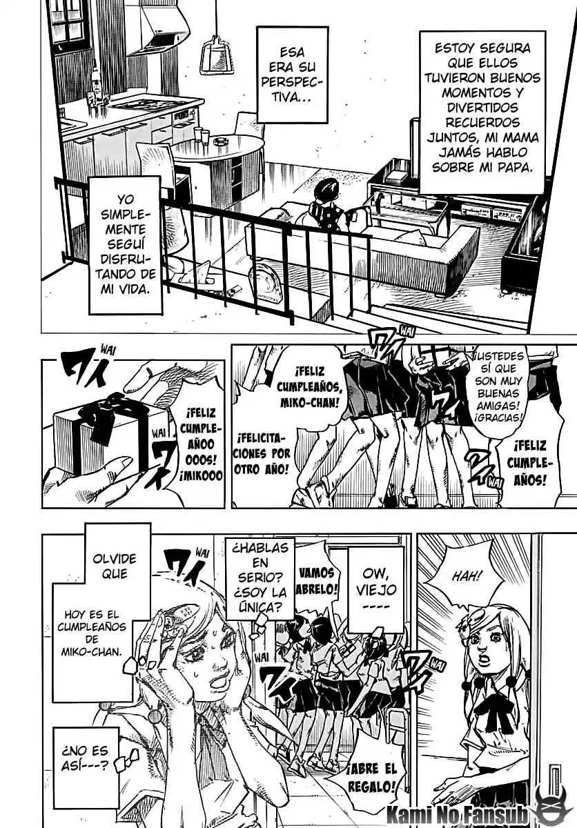 JoJo's Bizarre Adventure Parte 8: JoJolion Capitulo 71: El Clip Para el Pelo de la Dinastía Qing página 10