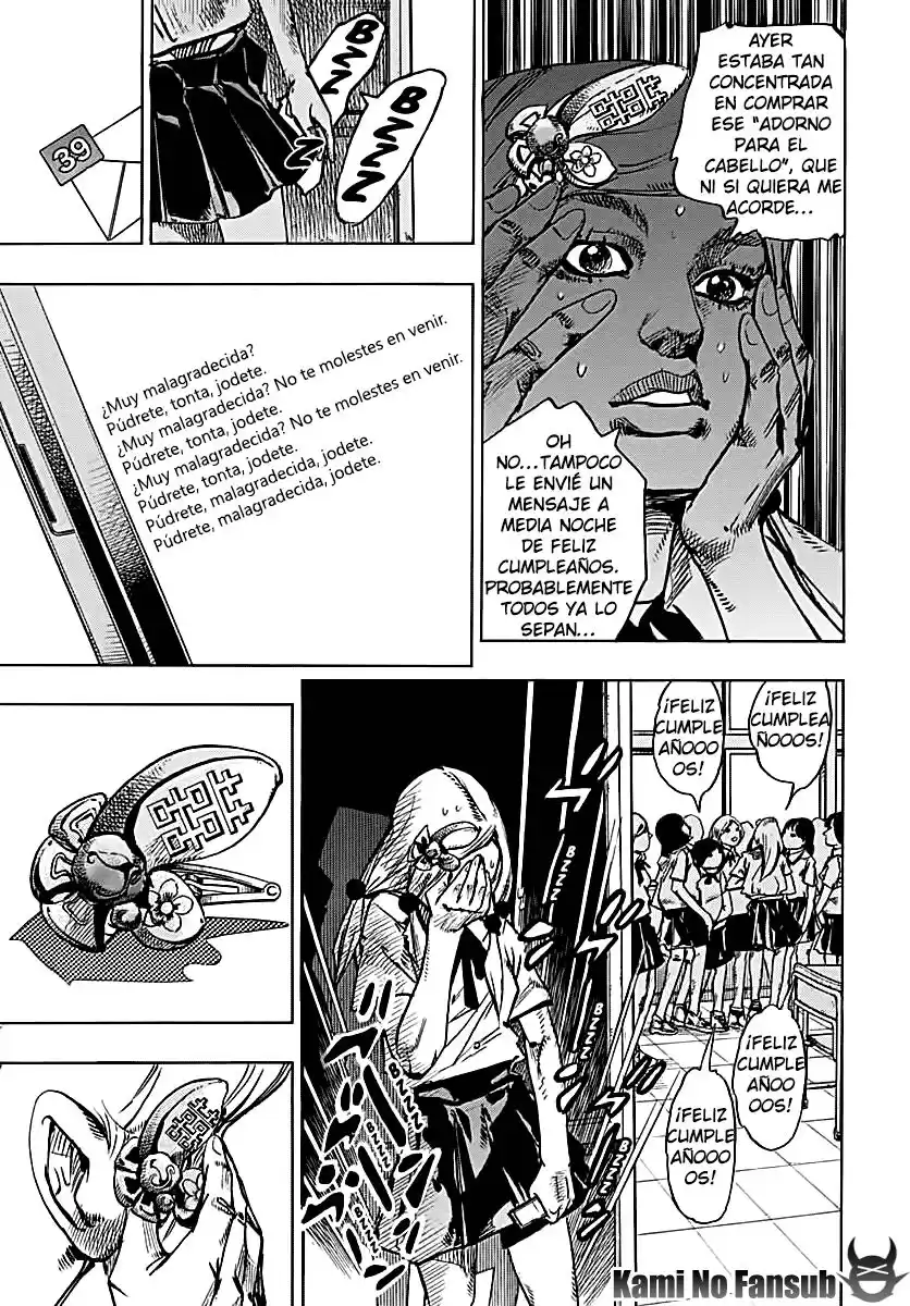 JoJo's Bizarre Adventure Parte 8: JoJolion Capitulo 71: El Clip Para el Pelo de la Dinastía Qing página 11