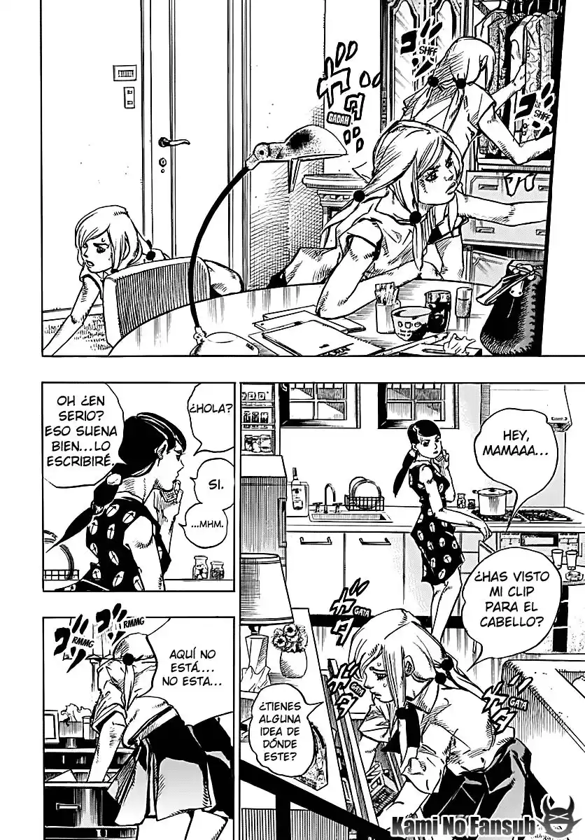 JoJo's Bizarre Adventure Parte 8: JoJolion Capitulo 71: El Clip Para el Pelo de la Dinastía Qing página 18