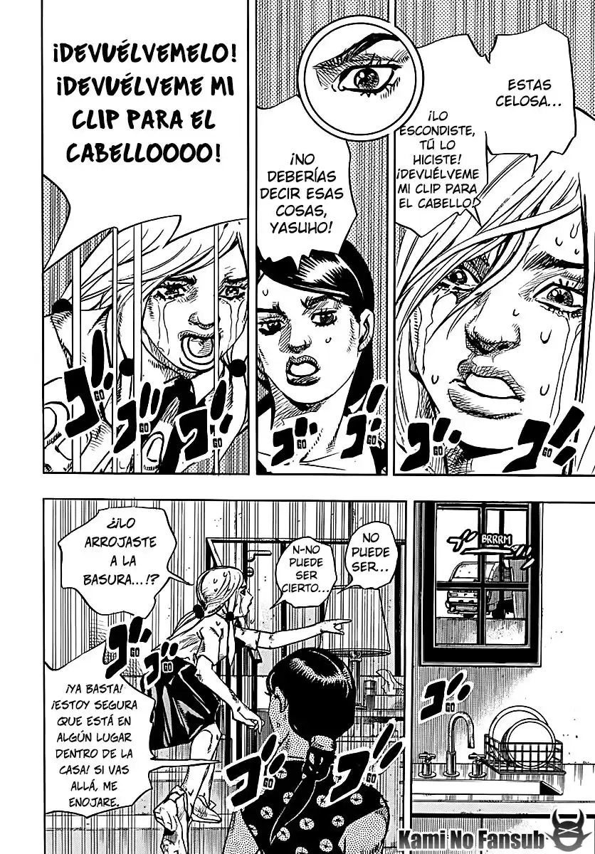 JoJo's Bizarre Adventure Parte 8: JoJolion Capitulo 71: El Clip Para el Pelo de la Dinastía Qing página 22