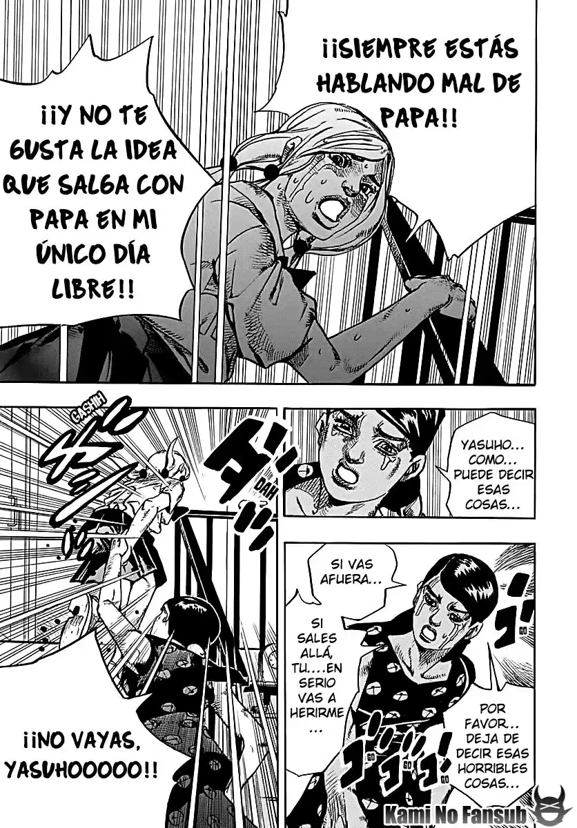 JoJo's Bizarre Adventure Parte 8: JoJolion Capitulo 71: El Clip Para el Pelo de la Dinastía Qing página 23