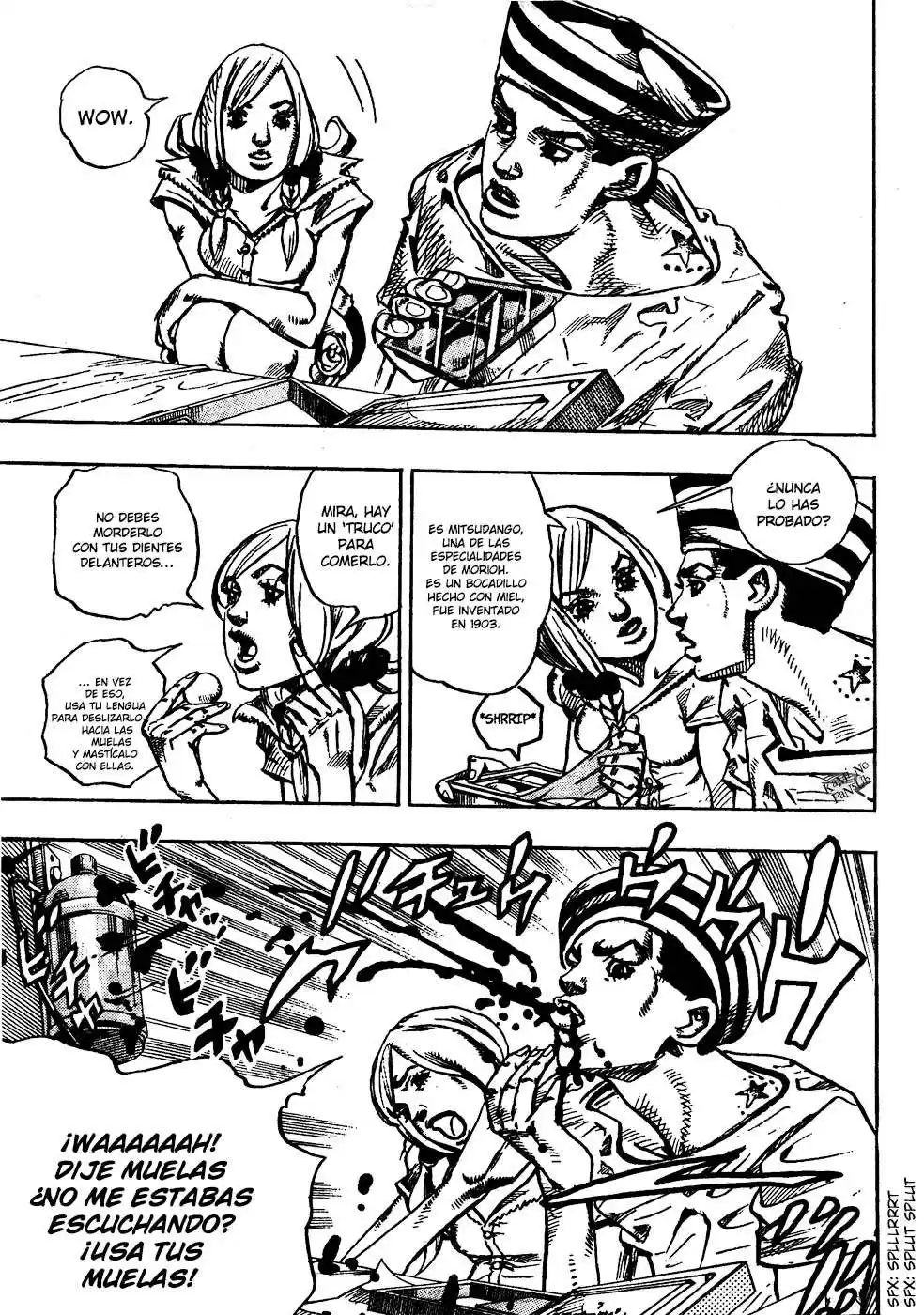 JoJo's Bizarre Adventure Parte 8: JoJolion Capitulo 2: Soft & Wet, Parte 1 página 10