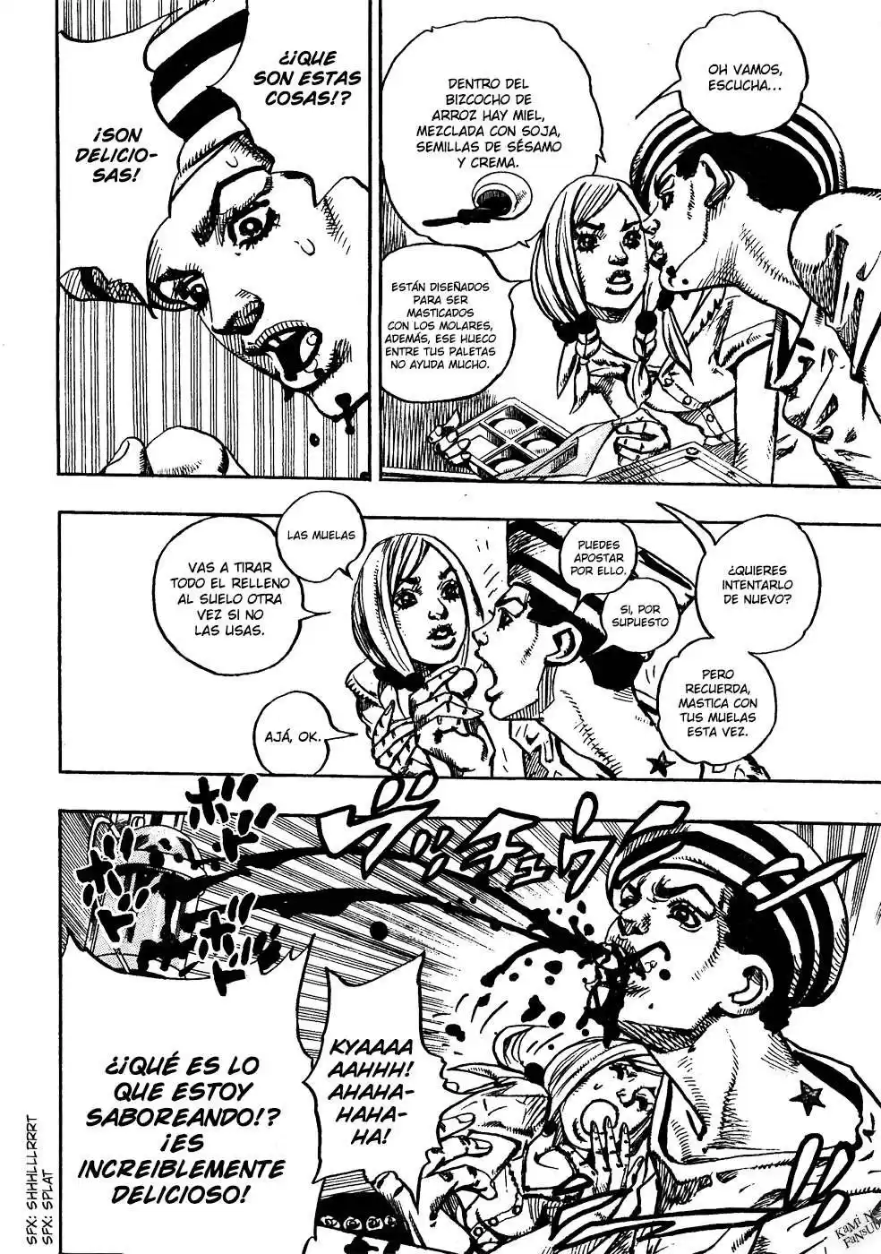 JoJo's Bizarre Adventure Parte 8: JoJolion Capitulo 2: Soft & Wet, Parte 1 página 11