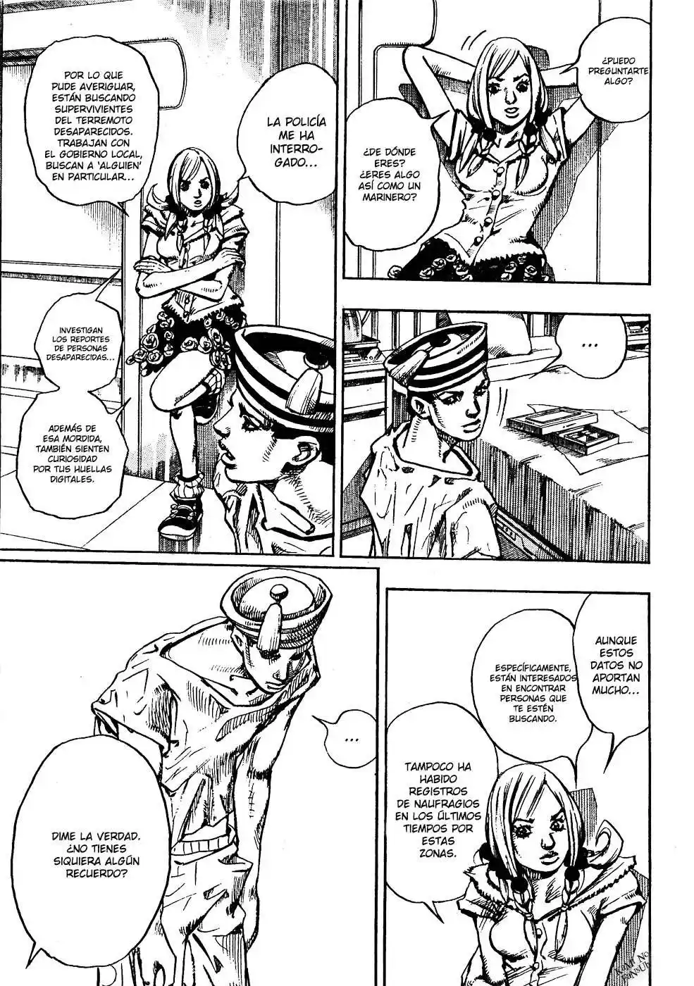 JoJo's Bizarre Adventure Parte 8: JoJolion Capitulo 2: Soft & Wet, Parte 1 página 12