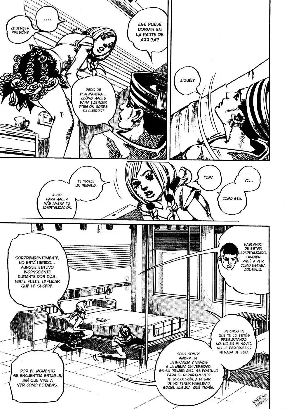 JoJo's Bizarre Adventure Parte 8: JoJolion Capitulo 2: Soft & Wet, Parte 1 página 8