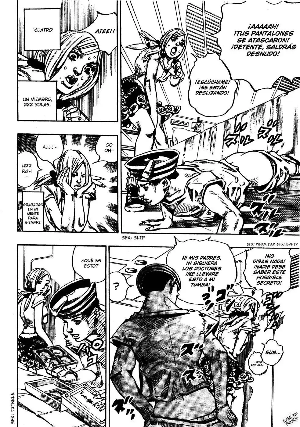 JoJo's Bizarre Adventure Parte 8: JoJolion Capitulo 2: Soft & Wet, Parte 1 página 9