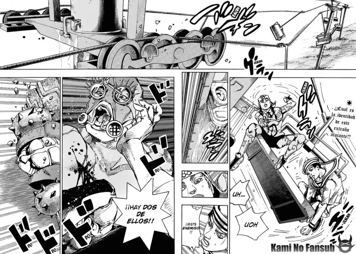 JoJo's Bizarre Adventure Parte 8: JoJolion Capitulo 68: Urban Guerrilla y Doremifasolati Do, Parte 1 página 4