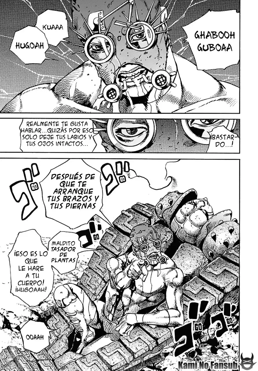 JoJo's Bizarre Adventure Parte 8: JoJolion Capitulo 68: Urban Guerrilla y Doremifasolati Do, Parte 1 página 7