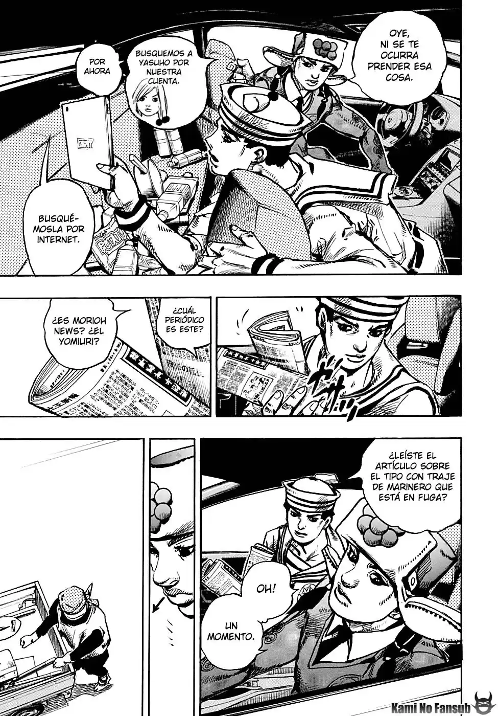 JoJo's Bizarre Adventure Parte 8: JoJolion Capitulo 89: The Wonder of You, Parte 6 página 10