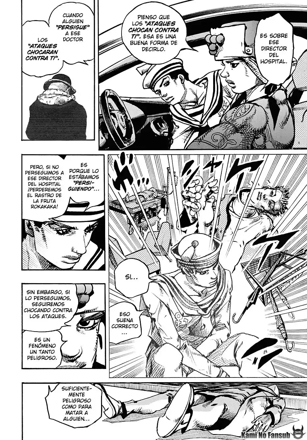 JoJo's Bizarre Adventure Parte 8: JoJolion Capitulo 89: The Wonder of You, Parte 6 página 9