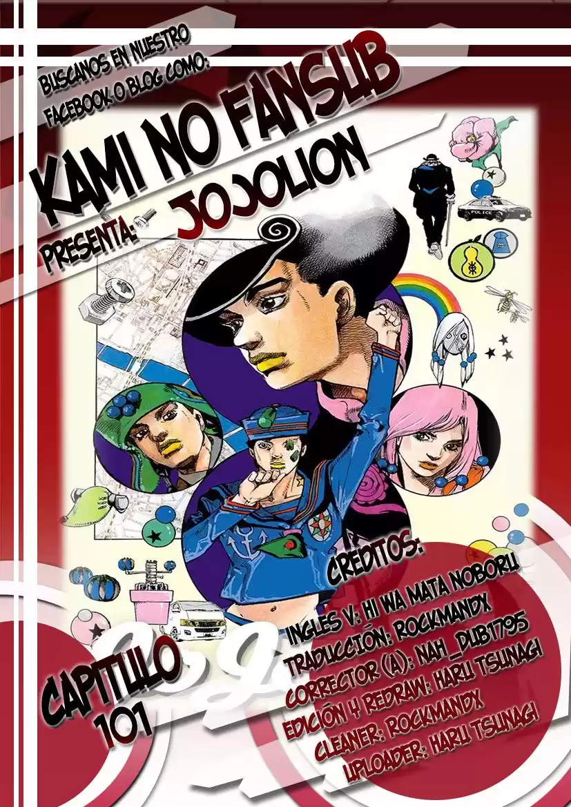 JoJo's Bizarre Adventure Parte 8: JoJolion Capitulo 101: The Wonder of You, Parte 18 página 1