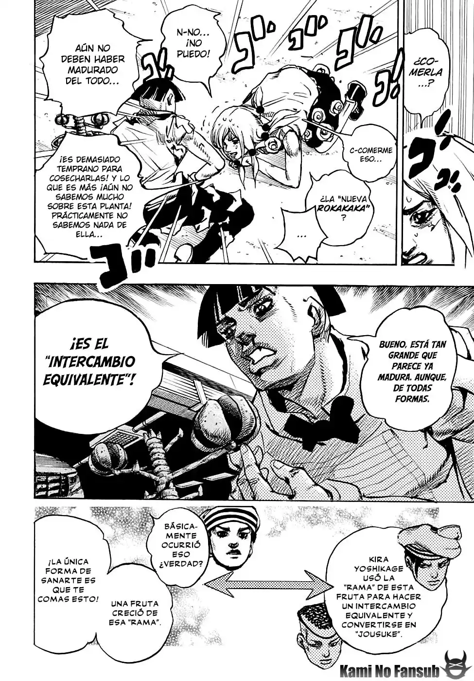 JoJo's Bizarre Adventure Parte 8: JoJolion Capitulo 101: The Wonder of You, Parte 18 página 15