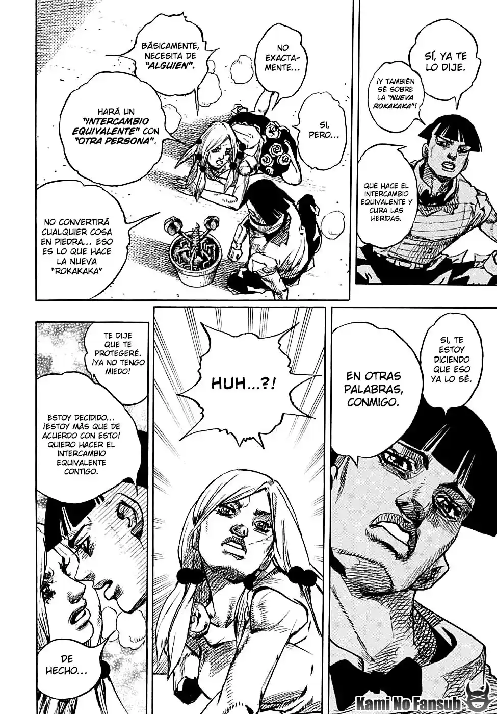 JoJo's Bizarre Adventure Parte 8: JoJolion Capitulo 101: The Wonder of You, Parte 18 página 19