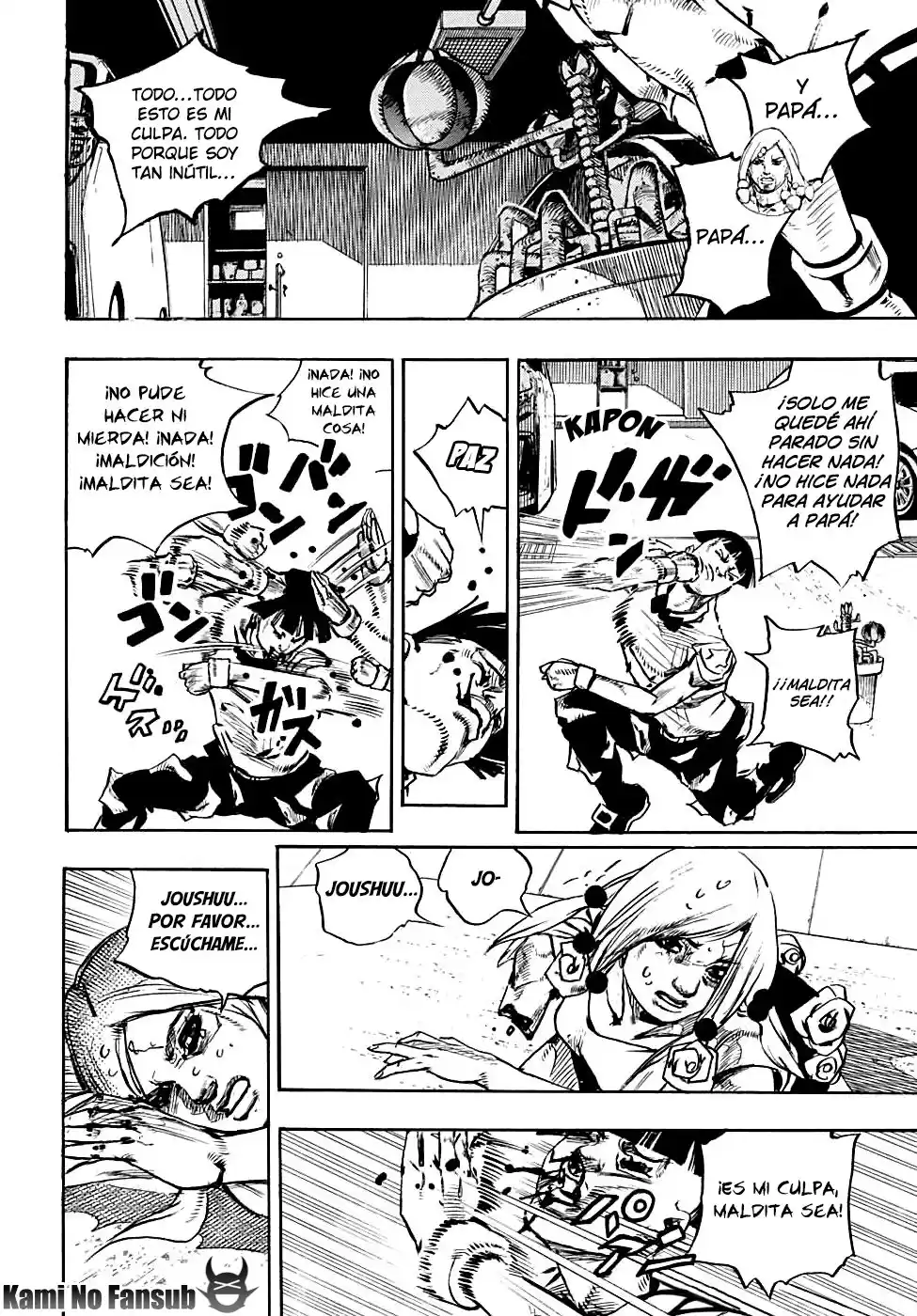 JoJo's Bizarre Adventure Parte 8: JoJolion Capitulo 101: The Wonder of You, Parte 18 página 9