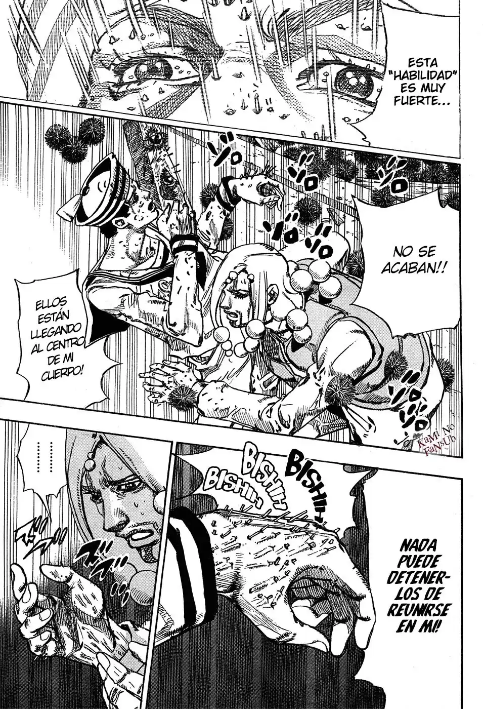 JoJo's Bizarre Adventure Parte 8: JoJolion Capitulo 29: Norisuke Higashikata, Tsurugi Higashikata y Yotsuyu Yagiyama, Parte 3 página 11