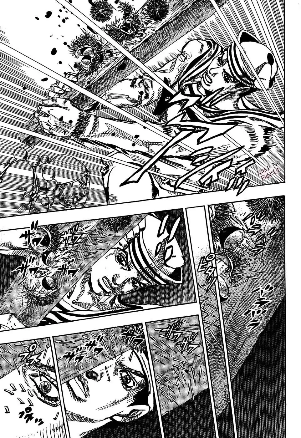 JoJo's Bizarre Adventure Parte 8: JoJolion Capitulo 29: Norisuke Higashikata, Tsurugi Higashikata y Yotsuyu Yagiyama, Parte 3 página 9