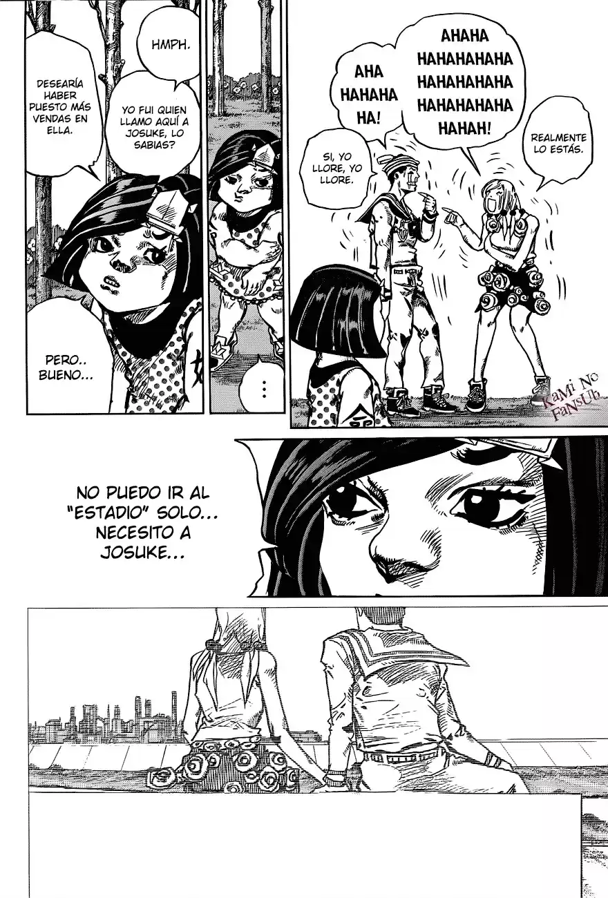 JoJo's Bizarre Adventure Parte 8: JoJolion Capitulo 43: Love Love Deluxe, Parte 1 página 17