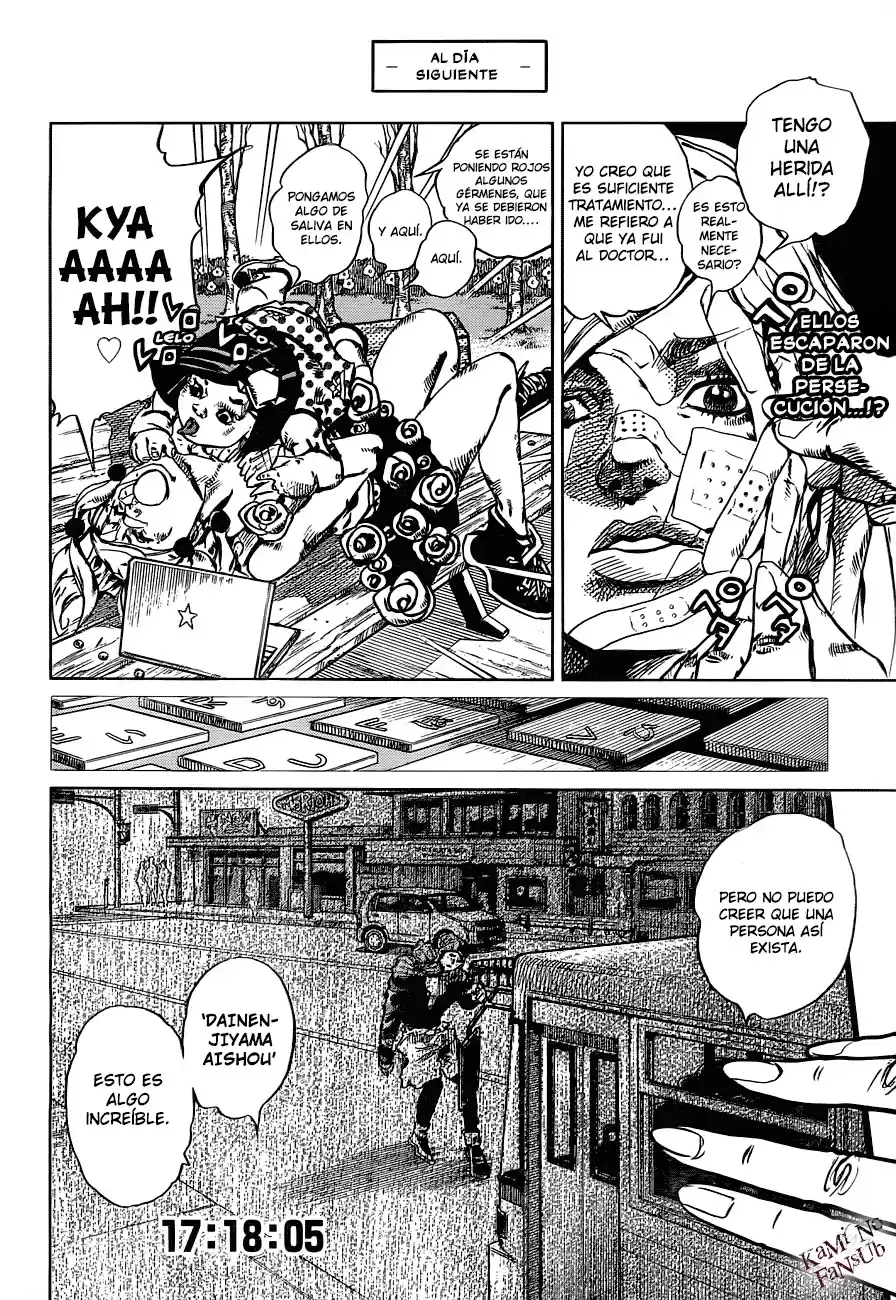 JoJo's Bizarre Adventure Parte 8: JoJolion Capitulo 43: Love Love Deluxe, Parte 1 página 3