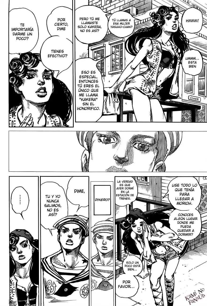 JoJo's Bizarre Adventure Parte 8: JoJolion Capitulo 43: Love Love Deluxe, Parte 1 página 37