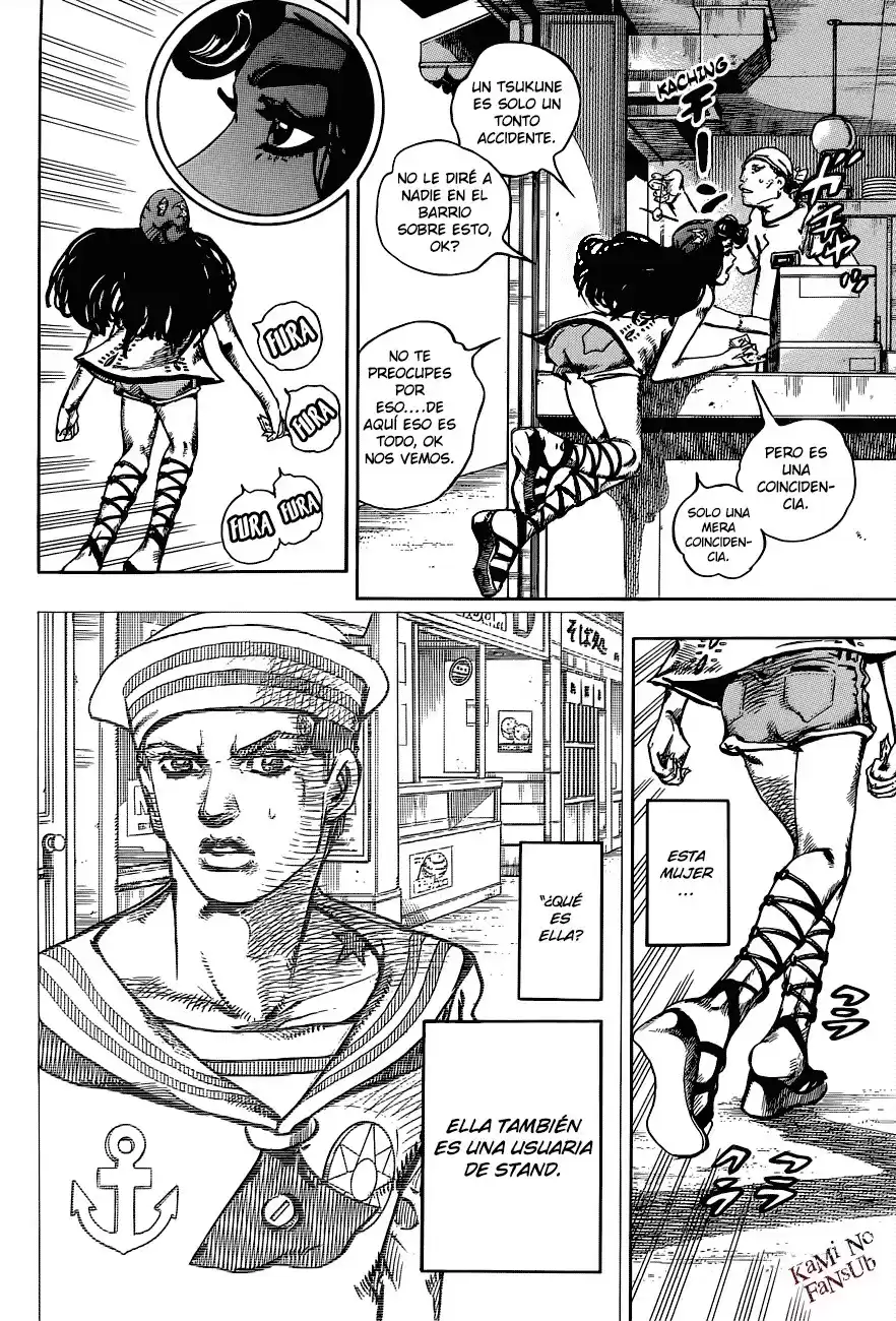 JoJo's Bizarre Adventure Parte 8: JoJolion Capitulo 43: Love Love Deluxe, Parte 1 página 45