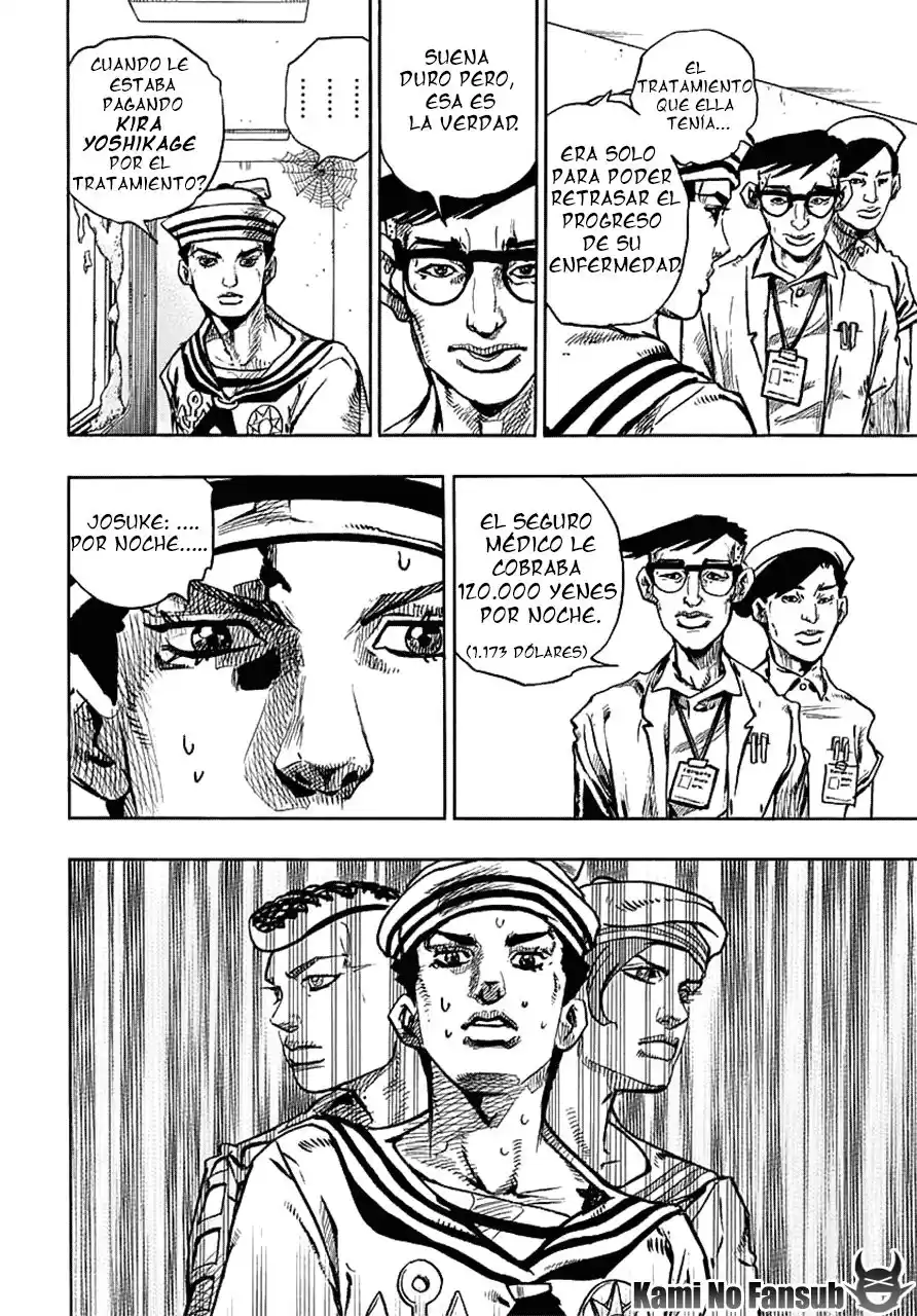 JoJo's Bizarre Adventure Parte 8: JoJolion Capitulo 58: Amanecer de la Familia Higashikata página 13