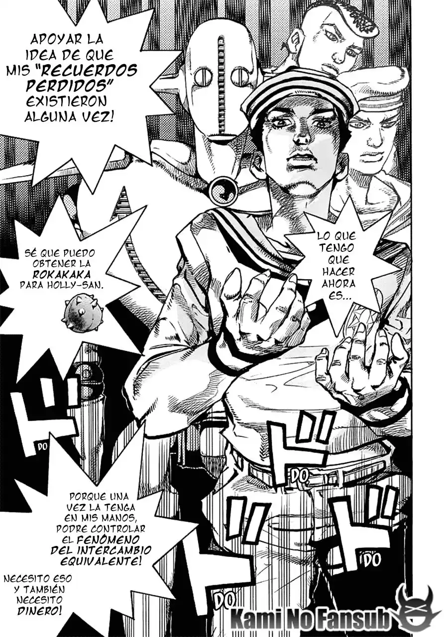 JoJo's Bizarre Adventure Parte 8: JoJolion Capitulo 58: Amanecer de la Familia Higashikata página 18