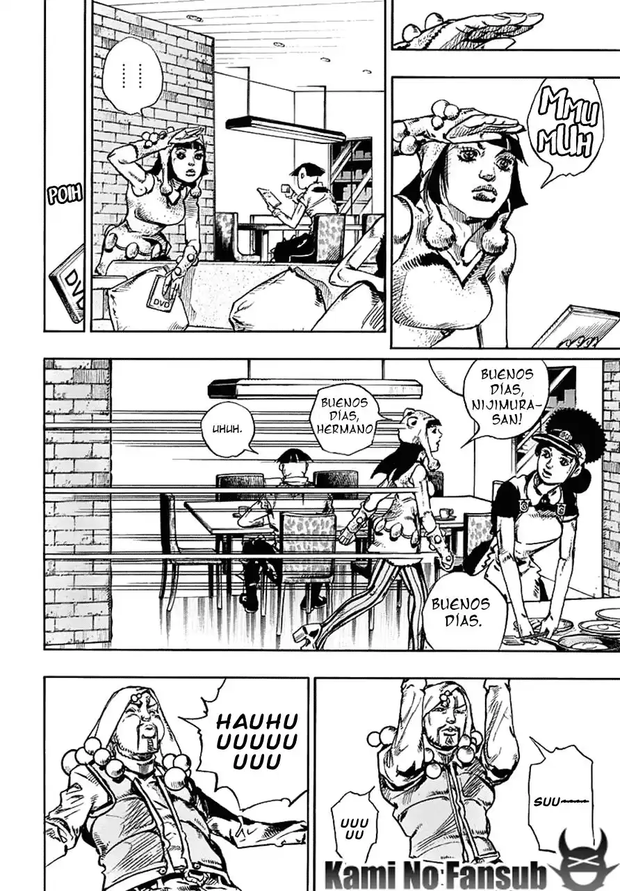 JoJo's Bizarre Adventure Parte 8: JoJolion Capitulo 58: Amanecer de la Familia Higashikata página 19