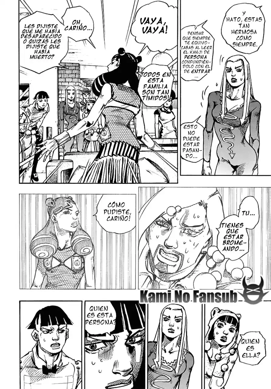 JoJo's Bizarre Adventure Parte 8: JoJolion Capitulo 58: Amanecer de la Familia Higashikata página 27